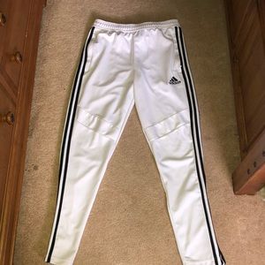 Adidas white TIRO 19 TRAINING PANTS